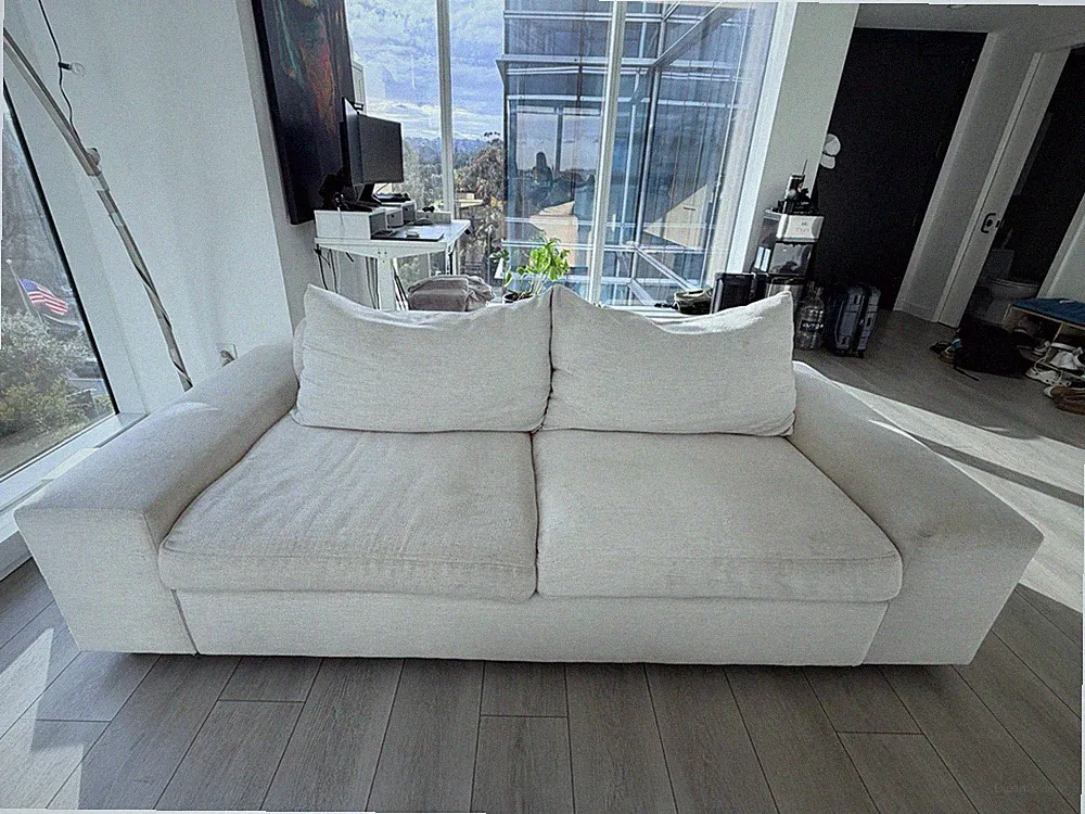 Modern Low-Profile Deep Seated Sofa
