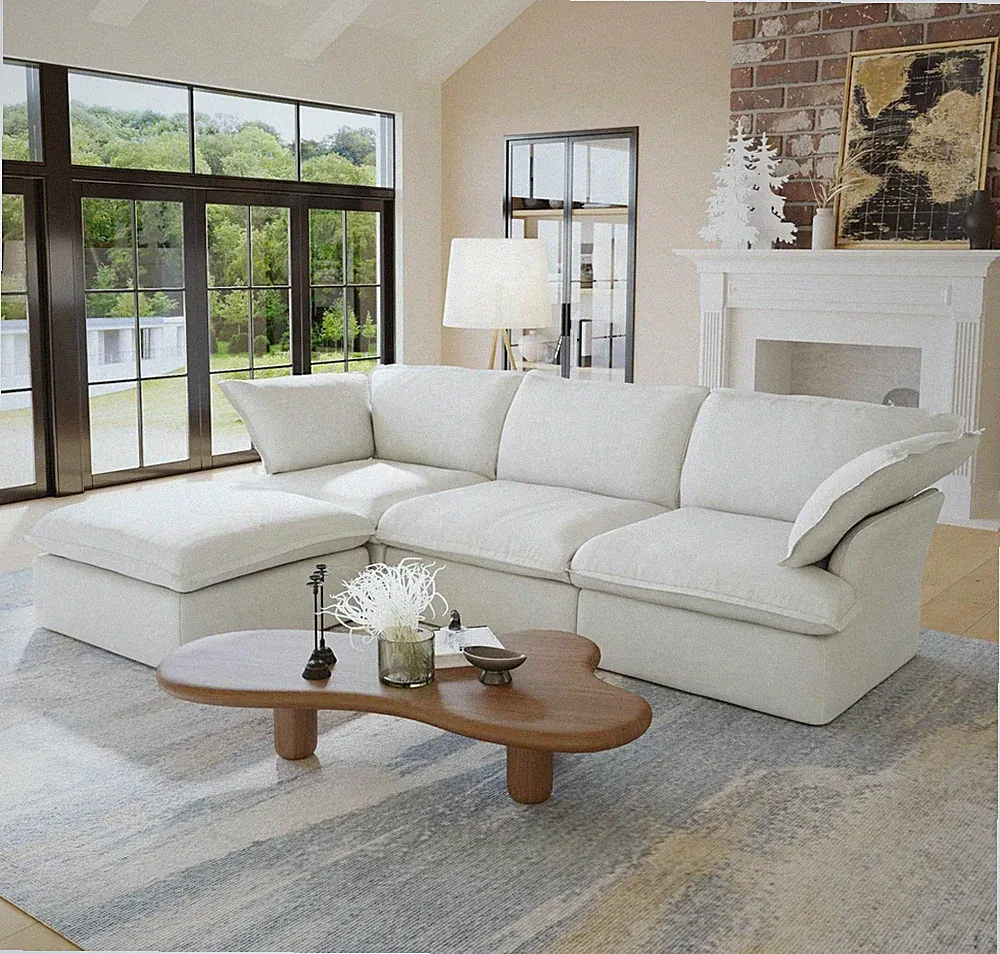 Modern Minimalist Modular sectional Sofa