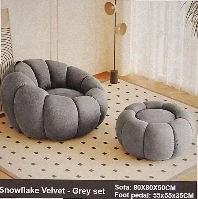 Modern Sectional Couches Oversized L-Shaped Curved Sofa Comfy Cloud Couch Sofa