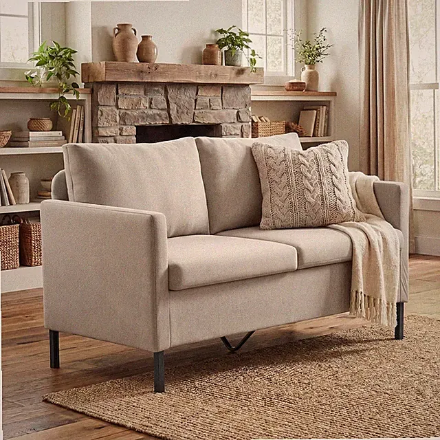 Modern Small Loveseat Sofa Couch for Living Room, 51 Inch