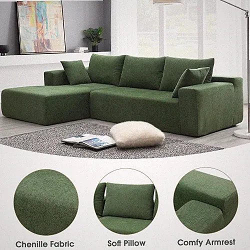 Modular Combination Living Room Sofa Set