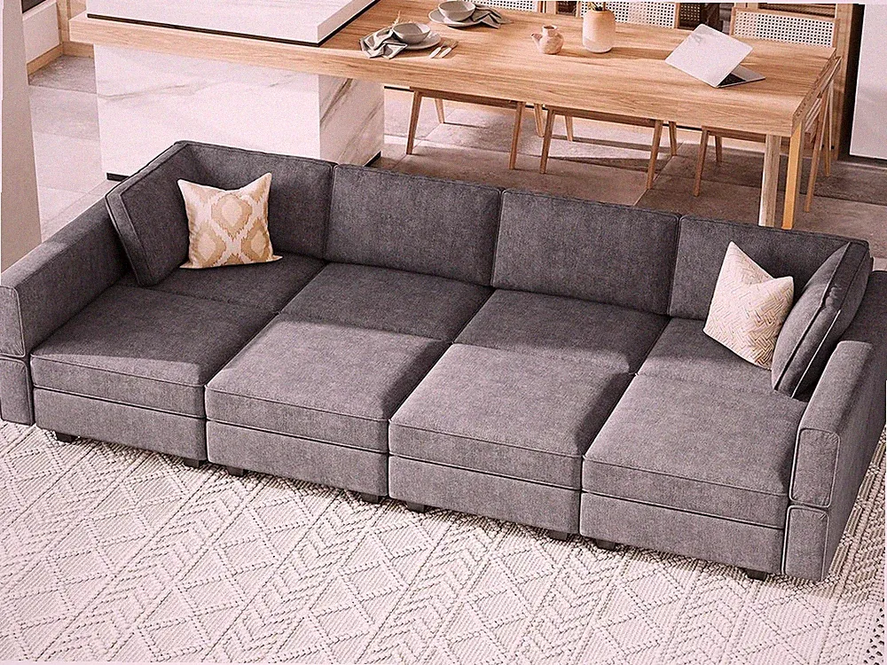 Modular Sectional Sleeper Sofa Bed Convertible Sectional Couches for Living Room
