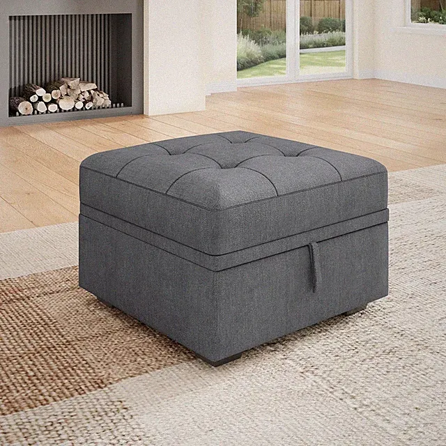 Modular Sectional Sleeper Sofa with Pull Out Bed, Ottoman for Sectional Couch...