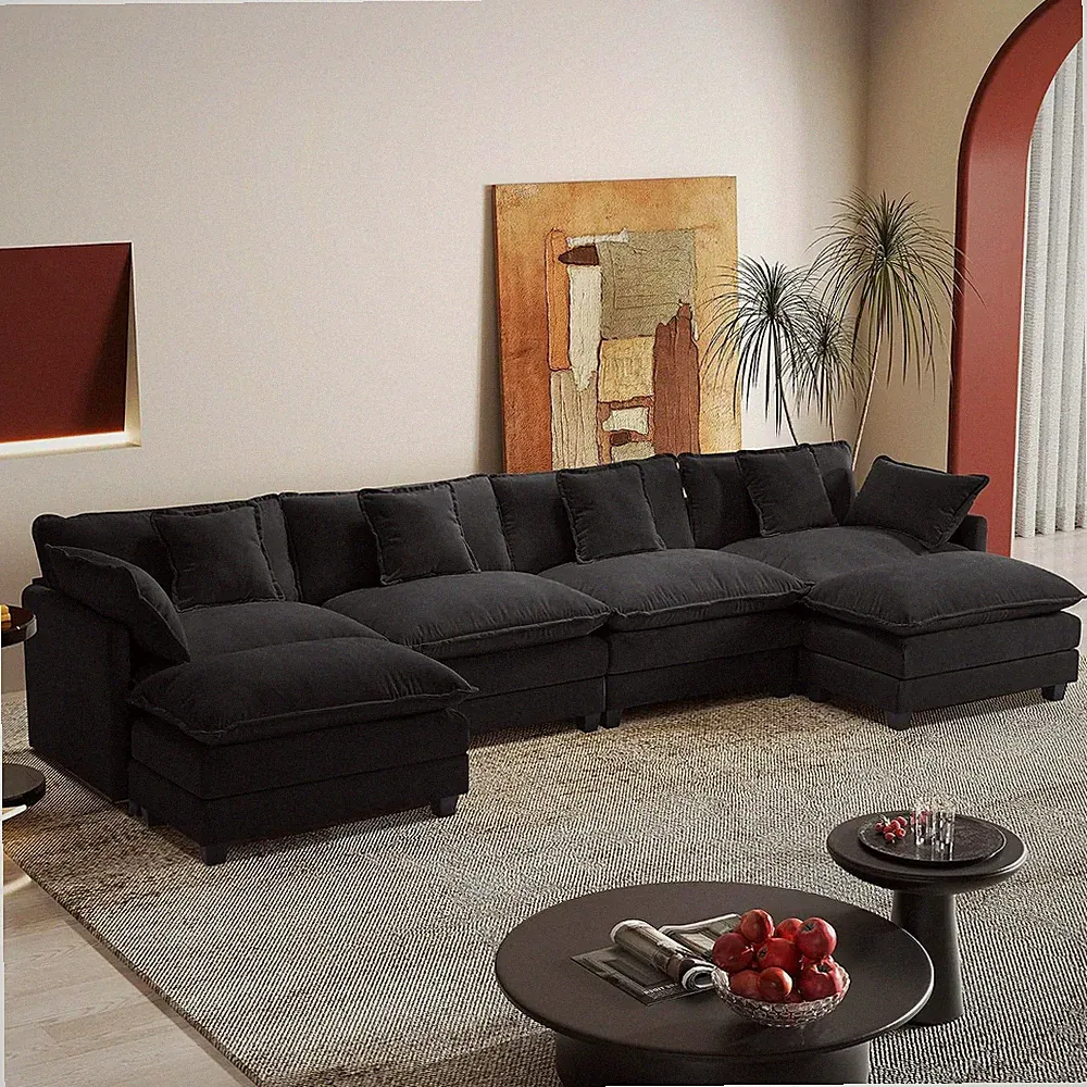 High Back Sectional Sofas for Living Room