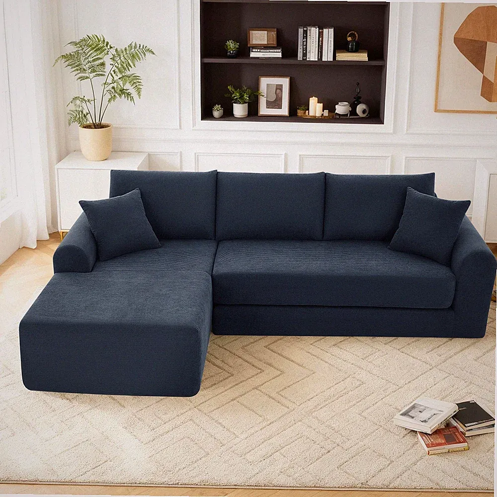 Modular Sectional Sofa Couch with Chaise,Modern L Shaped Sofa for Living Room