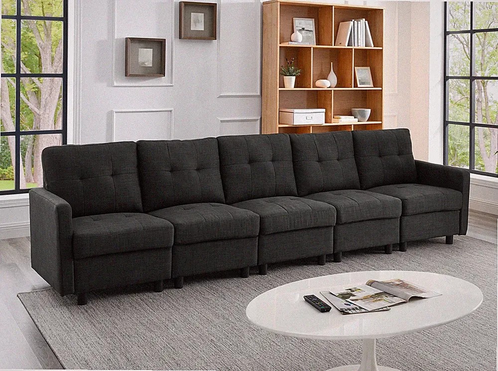 Modular Sectional Sofa DLY Couch Modern Fabric Upholstered Sofa Living Room