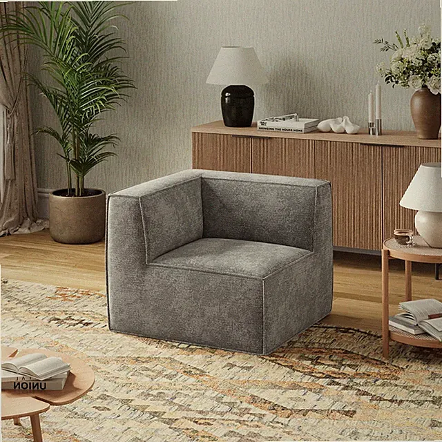 Modular Sectional Sofa, No Assembly Cloud Sectional Couch with Smarts Coil® S...