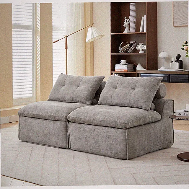 Modular Sofa Couch 2 Seater Sectional Sofa Upholstered Sofa Living Room Sofa