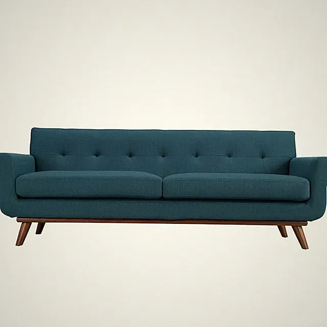 Modway Furniture Engage Upholstered Sofa, Azure - EEI-1180-AZU