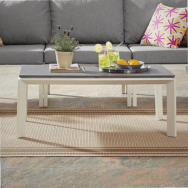 Modway Riverside Outdoor Patio Aluminum Coffee Table