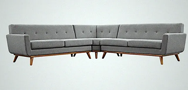 Modway used L-Shaped sectional sofa couch