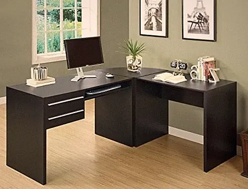 Monarch Specialties Cappuccino Hollow-core Desk - Corner Only