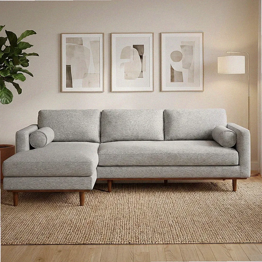 Morrison Mid Century Left Sectional Sofa