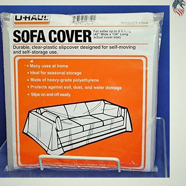 Moving Storage Sofa Cover Compatible with Up to 8 Foot Couches Water Resistan...