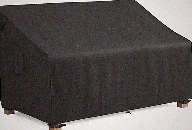 MR. COVER 3-Seater Outdoor Couch Cover Waterproof Patio Sofa 92x42x35 Black