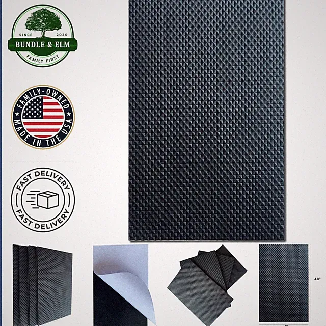 Multi-Color Non-Slip Furniture Grippers, 6.29x4 Inch Adhesive Pads for Furniture