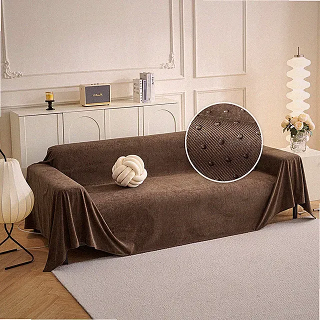 MYSKY HOME Sectional Couch Covers, Couch Cover for 3 Cushion, Couch Covers for S