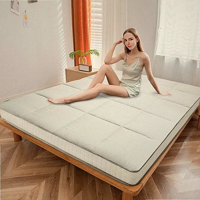 NAIZEA Japanese Tatami Mat Foldable Bed Camping Sleeping Pad Lounger Couch Bed