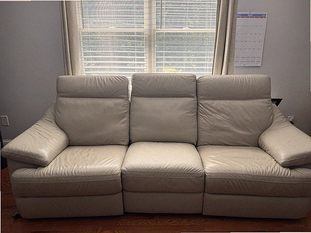 natuzzi italian leather sofa sectional
