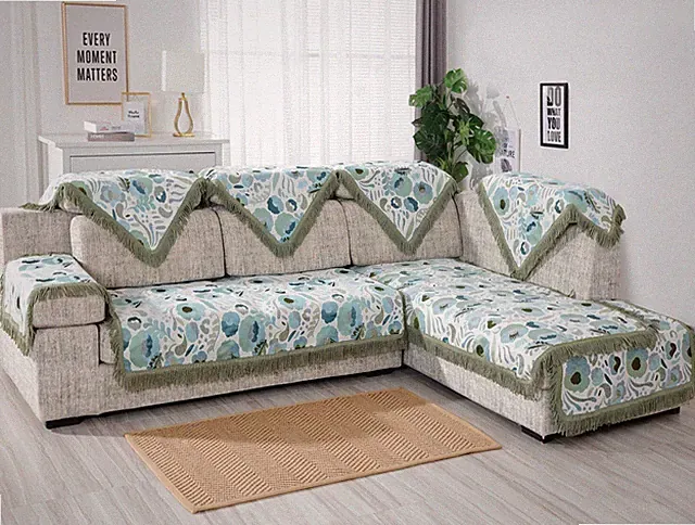 New and Improved Anti-Slip Grip Sofa Protector, Sectional Sofa and Armrest Cover