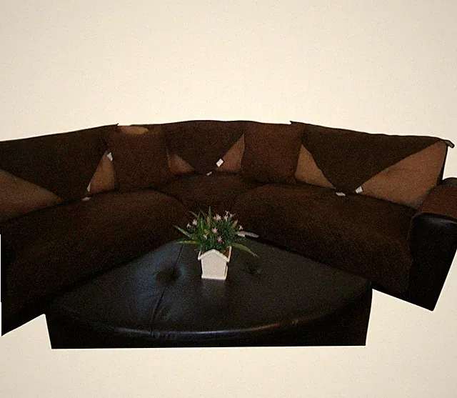 New and Improved Anti-Slip Grip Waterproof Micro Suede Sectional Sofa Slipcovers