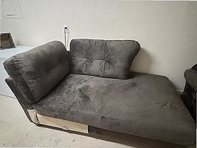 New couches sofas black Soft Suede