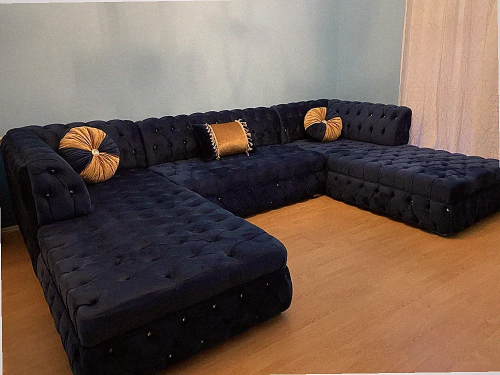 New Double Chaise Sectional Sofa