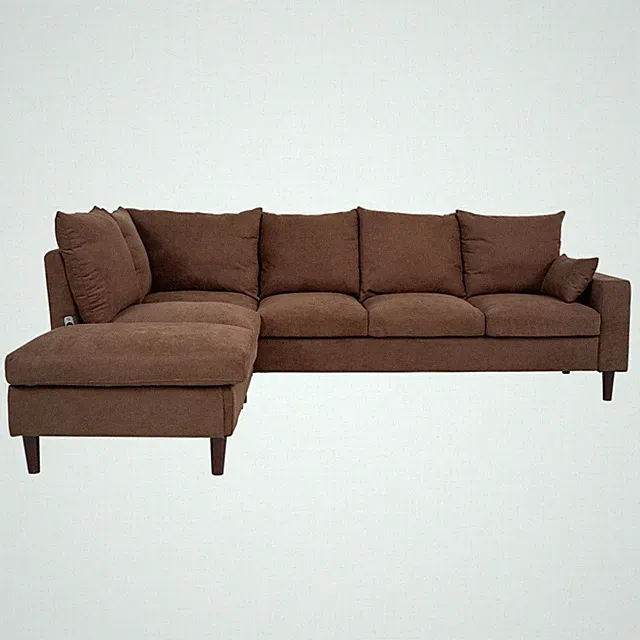 New Fabric Modular Large Sectinal Sofa Group Set 5 6 Seater Corner Sofa Chaise
