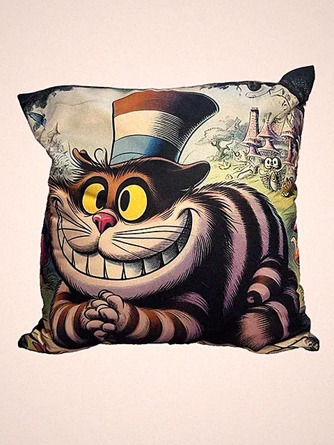 NEW novelty throw pillow 18x18 inches pillowcase & insert included