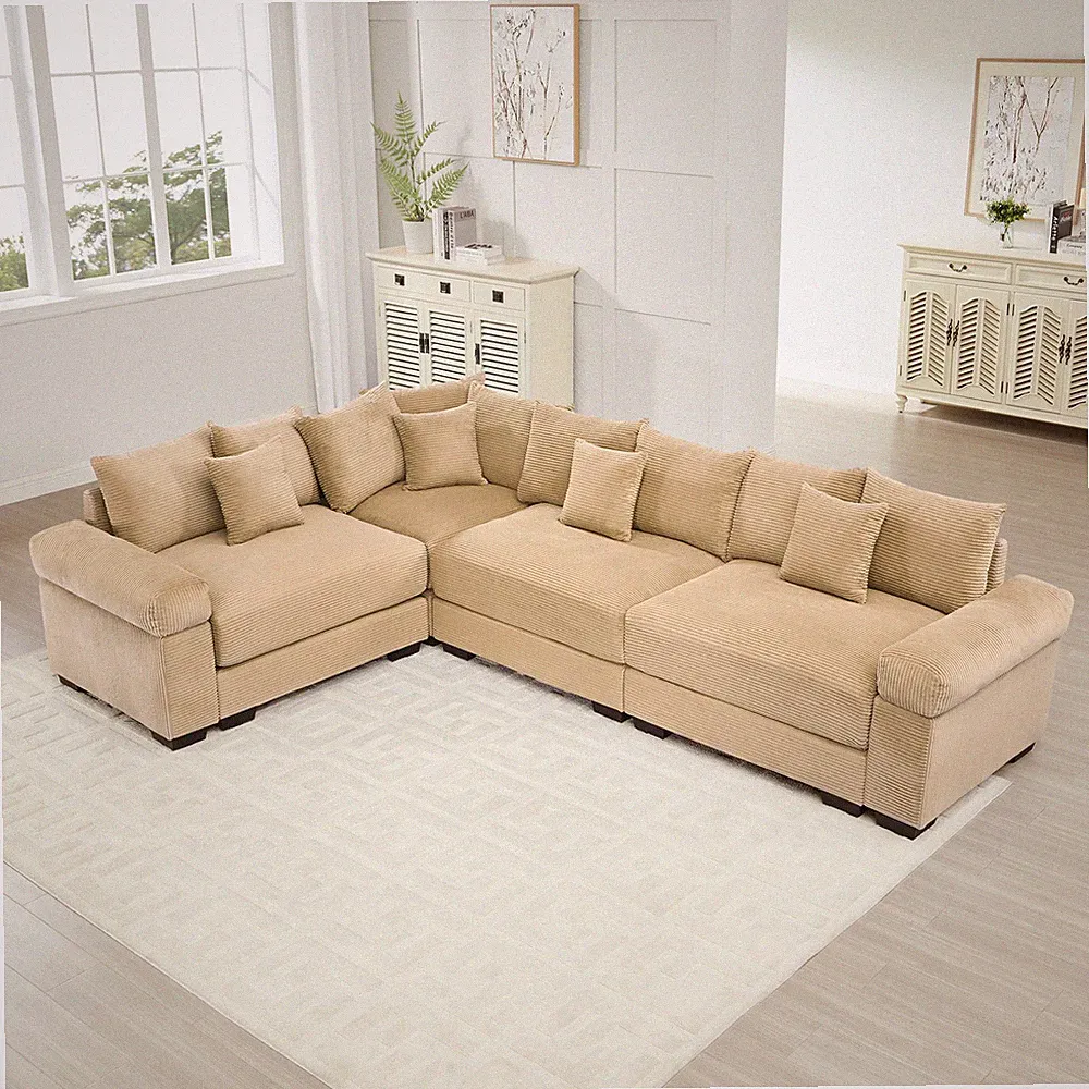 New/Oversized Cloud Modular Sectional Couch,Convertible Sectional Couches Deep