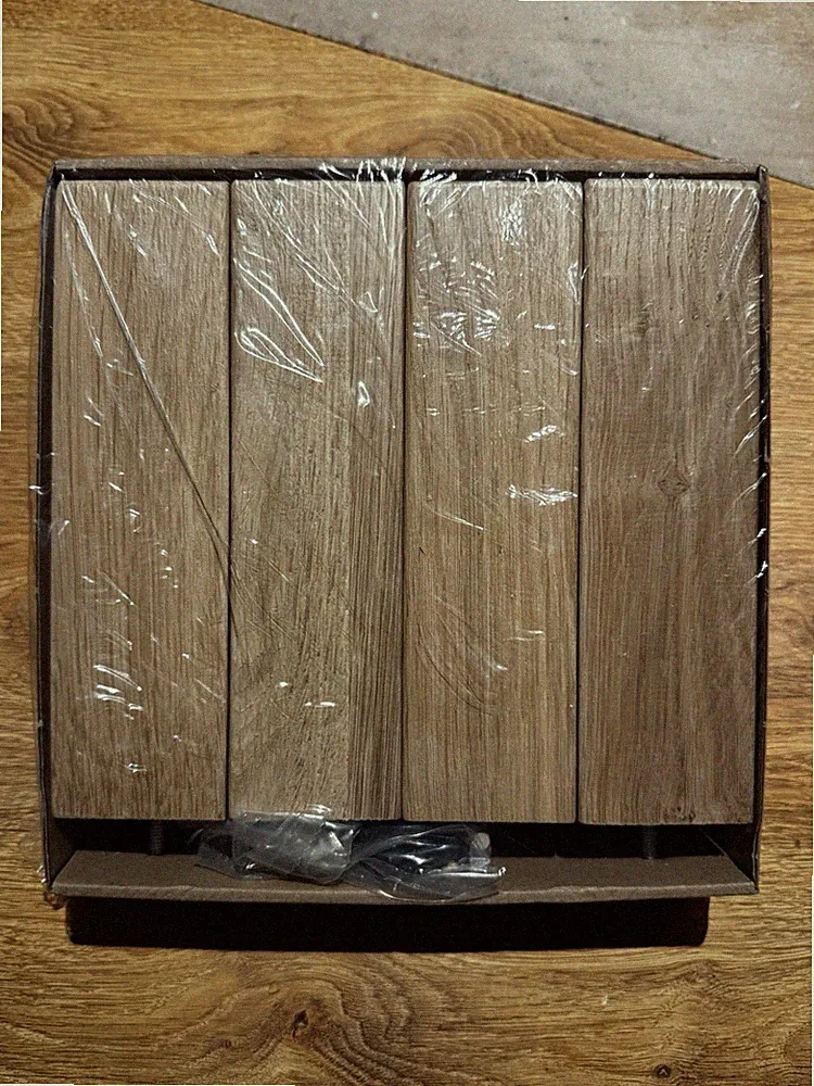 New Pack Of 4 IKEA Burfjord 20 cm 7 7/8" Oak Wood Bed Sofa Legs 202.996.93