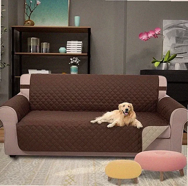 ✅NEW!!! Reversible Sofa Cover Washable Couch Cover for Pets Water Resistant!