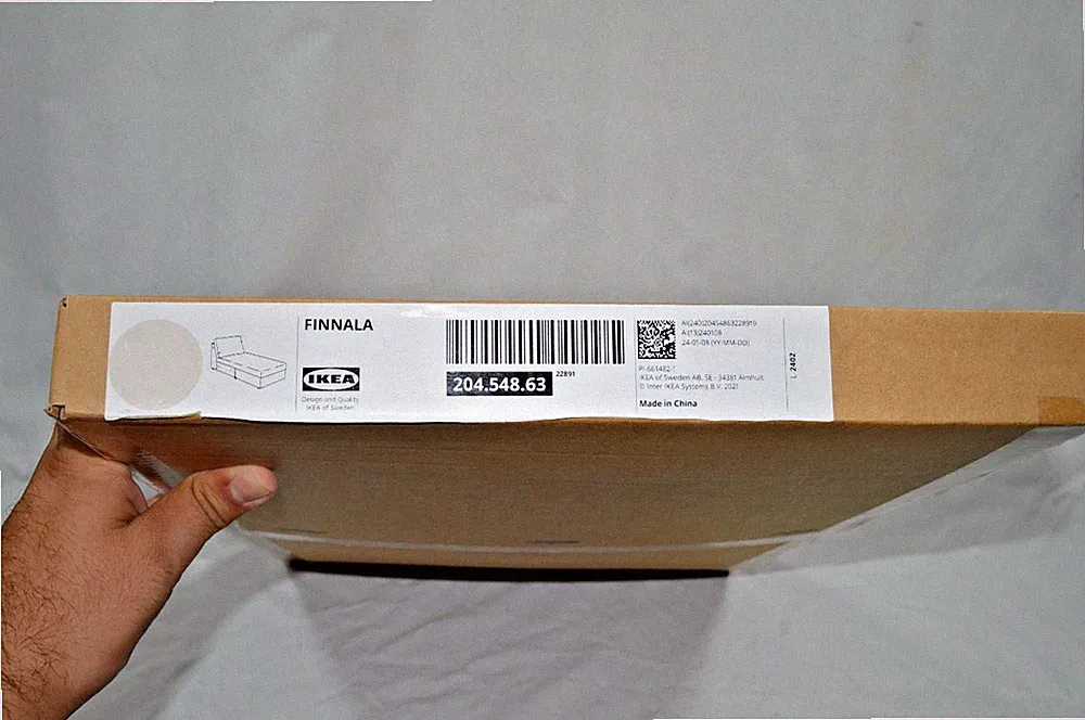 New & Sealed! IKEA FINNALA Cover for Chaise Section - Gunnared Beige 204.548.63