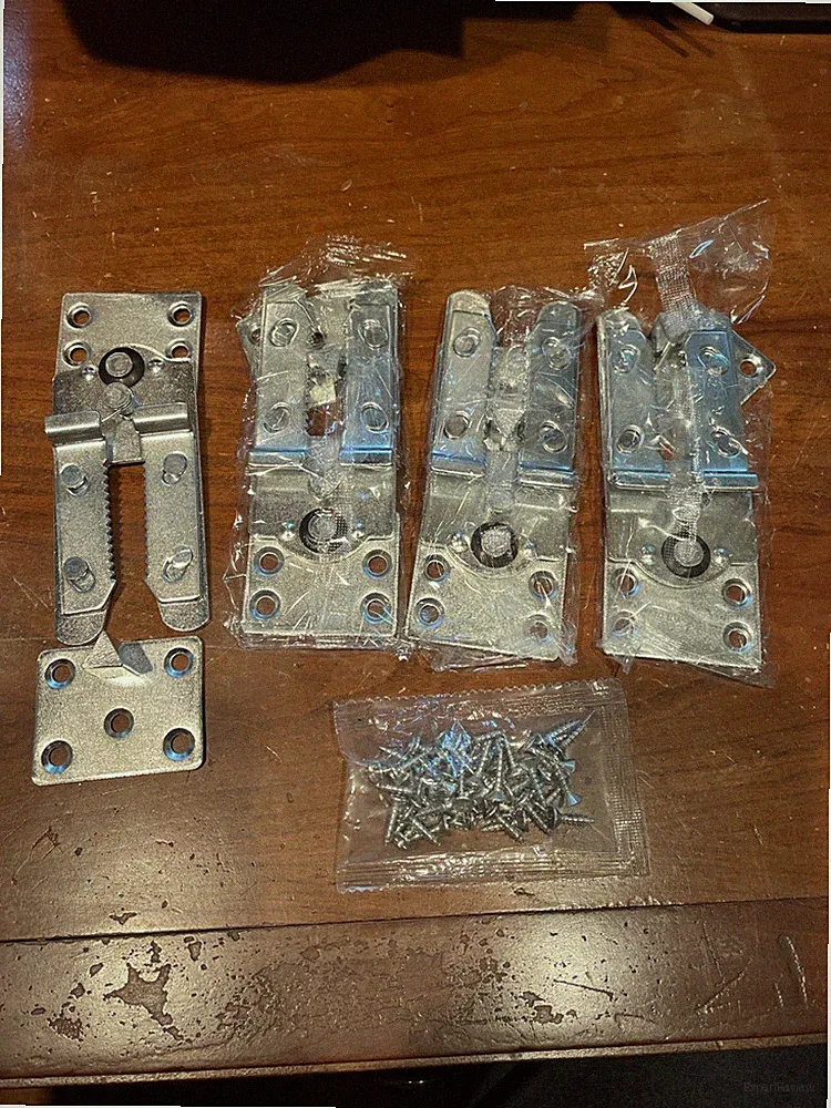 New Sectional Couch Connector Heavy Duty Snap Alligator Sofa Interlocking 4 Pcs