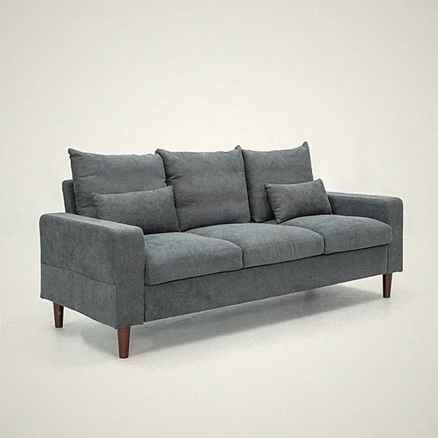 New Sectional Sofa Set L-Shaped Couch Living Room Convertible Indoor Modular