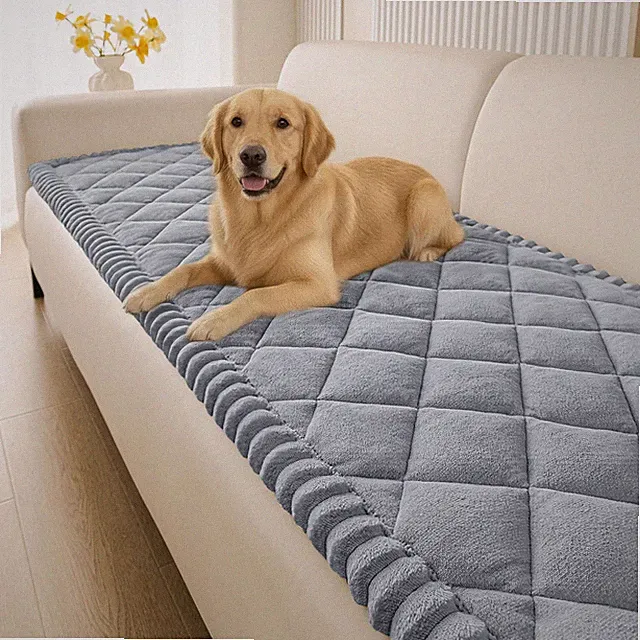 New Smiry Couch Cover for Dogs, Non Slip Washable Pet Sofa Protector Large Cats