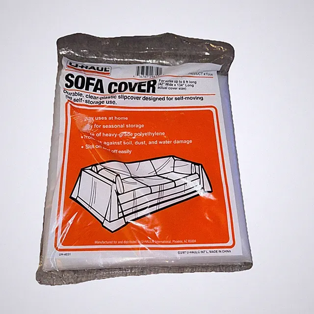 NEW UHaul Moving & Storage Sofa Covers 42” x 134” Fits Up To 8 Foot Long Sofa