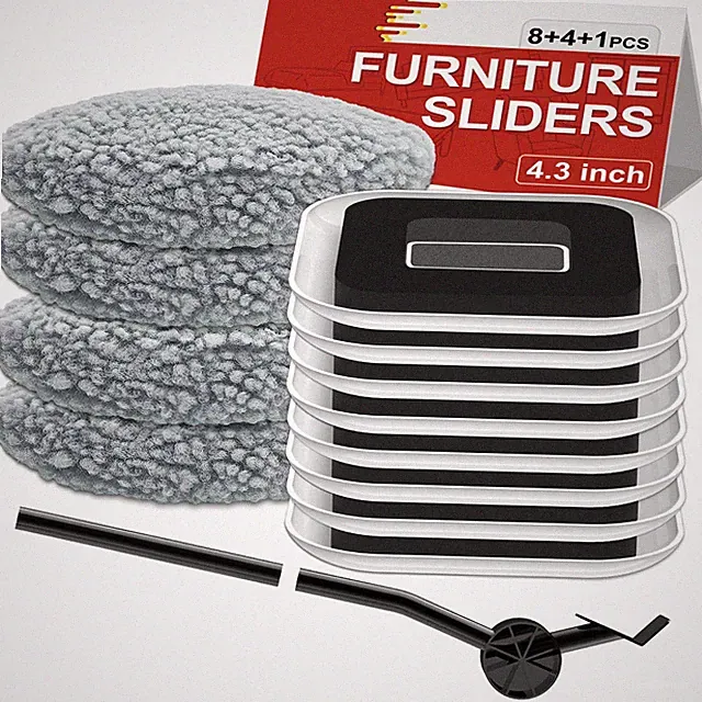 New Upgrade Furniture Sliders, Multi-Surface 3-in-1 Furniture Movers Sliders,...
