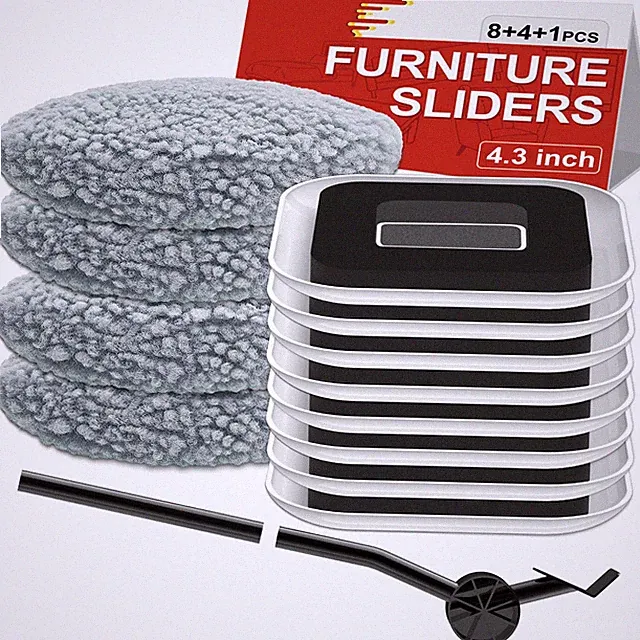 New Upgrade Furniture Sliders, MultiSurface 3in1 Furniture Movers Sliders, He...