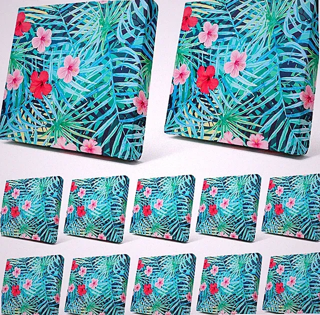 Newwiee 12 Pcs Patio Stretch Outdoor Cushion Covers Sofa Couch Colorful