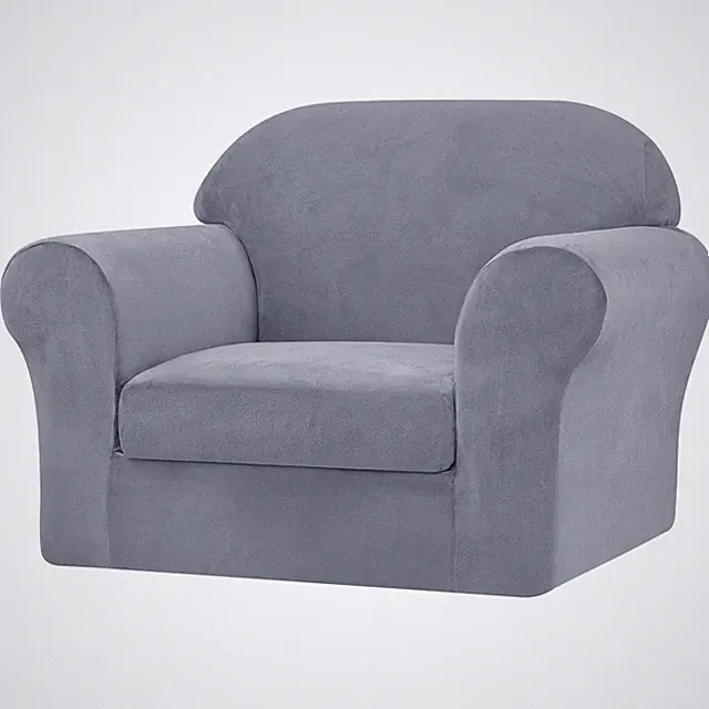 Non Slip Armchair Slipcover with Thick Furniture Protector