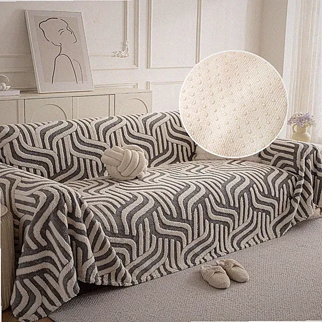 Non Slip Couch Covers for 3 Cushion, Scratch Resistant Pet Friendly Sofa Couch