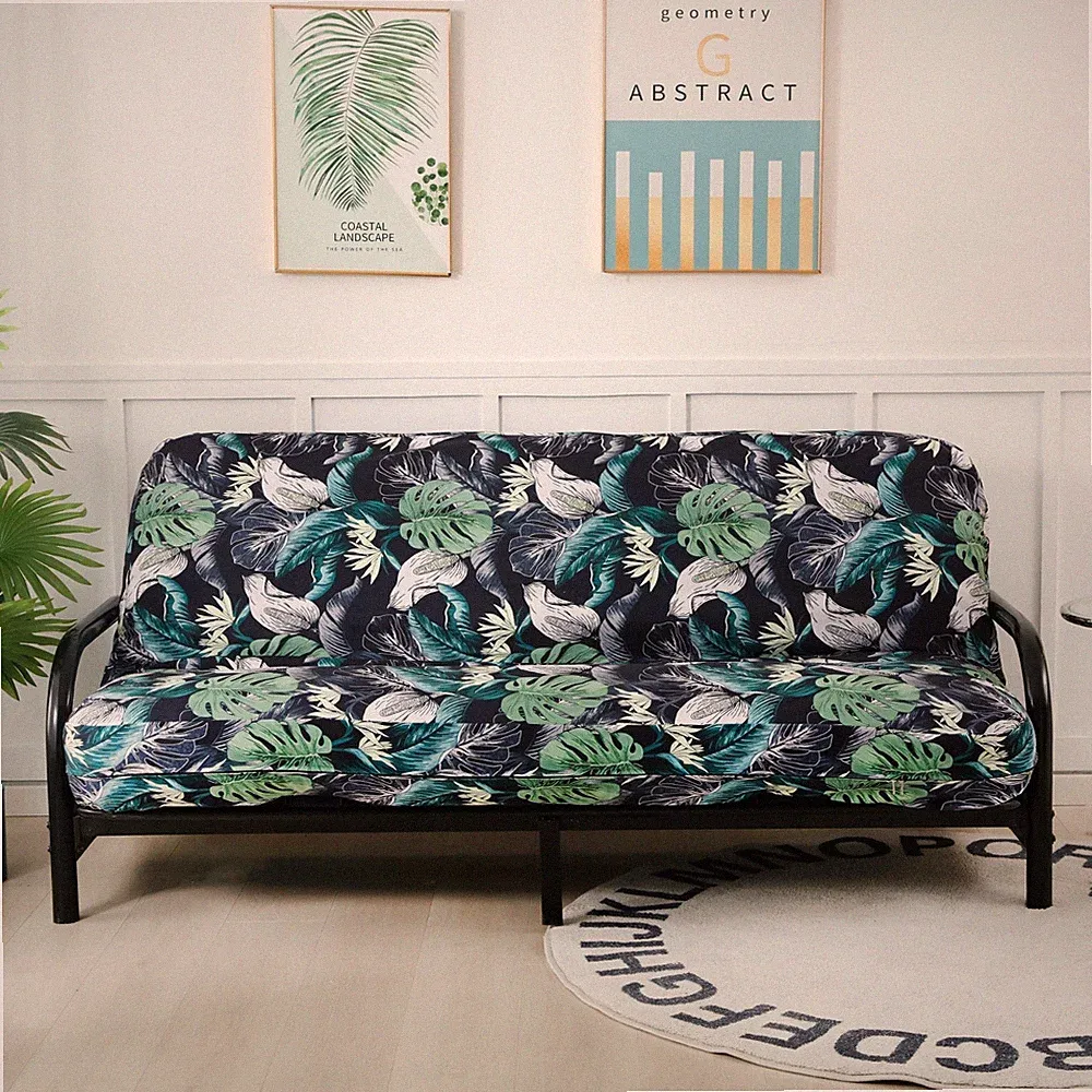OctoRose Customize Size Soft Velvet Futon Cover Sofa Bed Cushion Mattress Cover