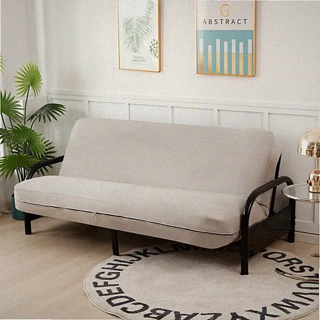 OctoRose Micro Suede Futon Cover sofa bed Cushion Mattress Cover Customize Size
