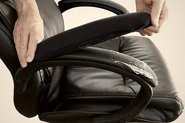Office Chair Armrest Covers Soft Neoprene Restores Cushions Protects 3 Sizes