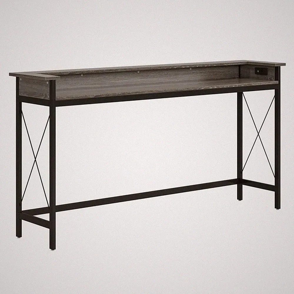 Office Console Table Sofa Table with Outlet Skinny Table