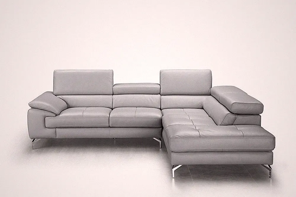 Olivia Premium Leather Right Hand Facing Sectional