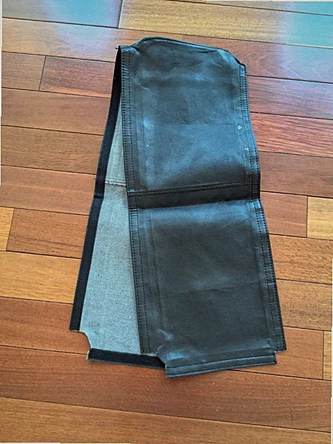 (one pc for the bottom part only) Faux Leather Cover Piece IKEA FRIHETEN sleeper