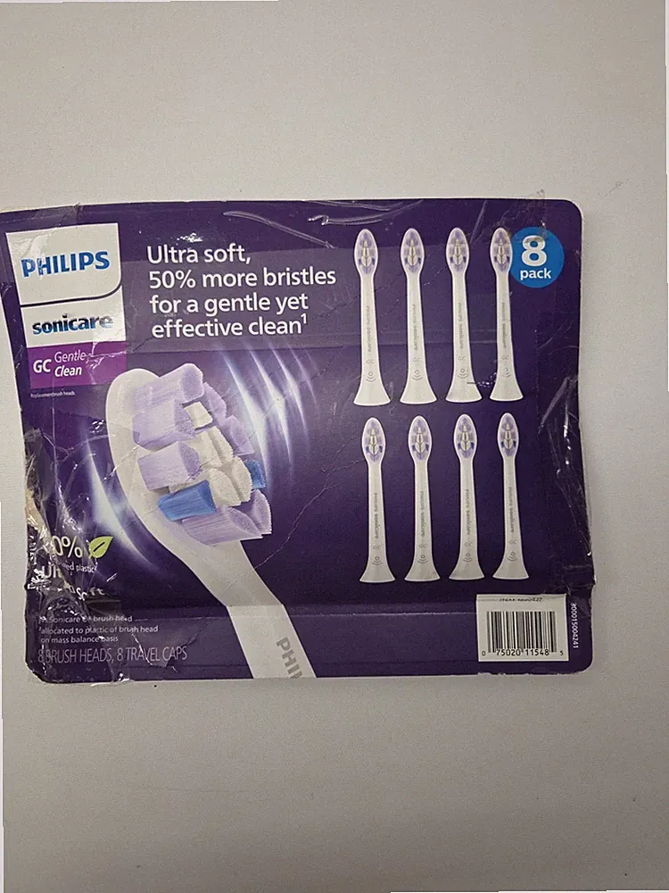 ONLY 4 BRUSH HEADS! Philips Sonicare Gentle Clean Ultra Soft Premium Replacement