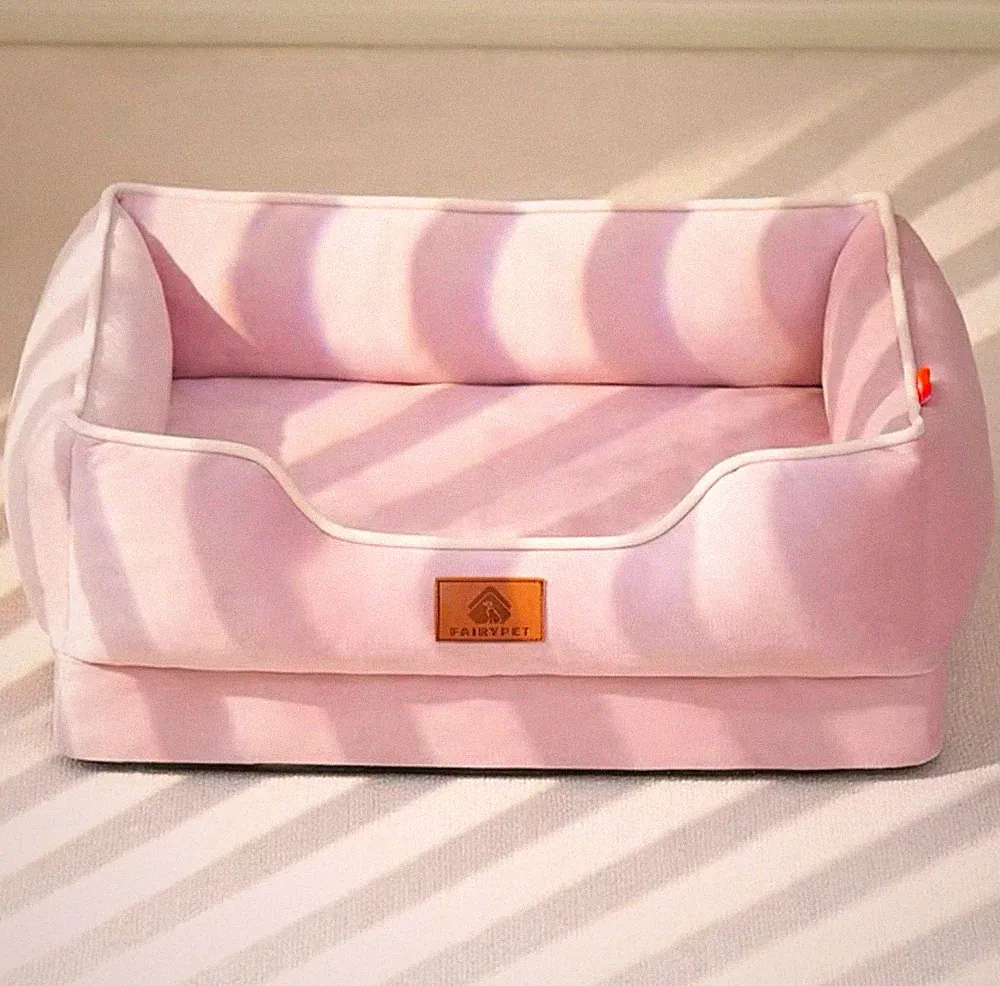 Orthopedic Plush Sofa Dog Bed, Medium (M)